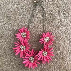 Kate Spade Hot Pink Daisy Necklace
